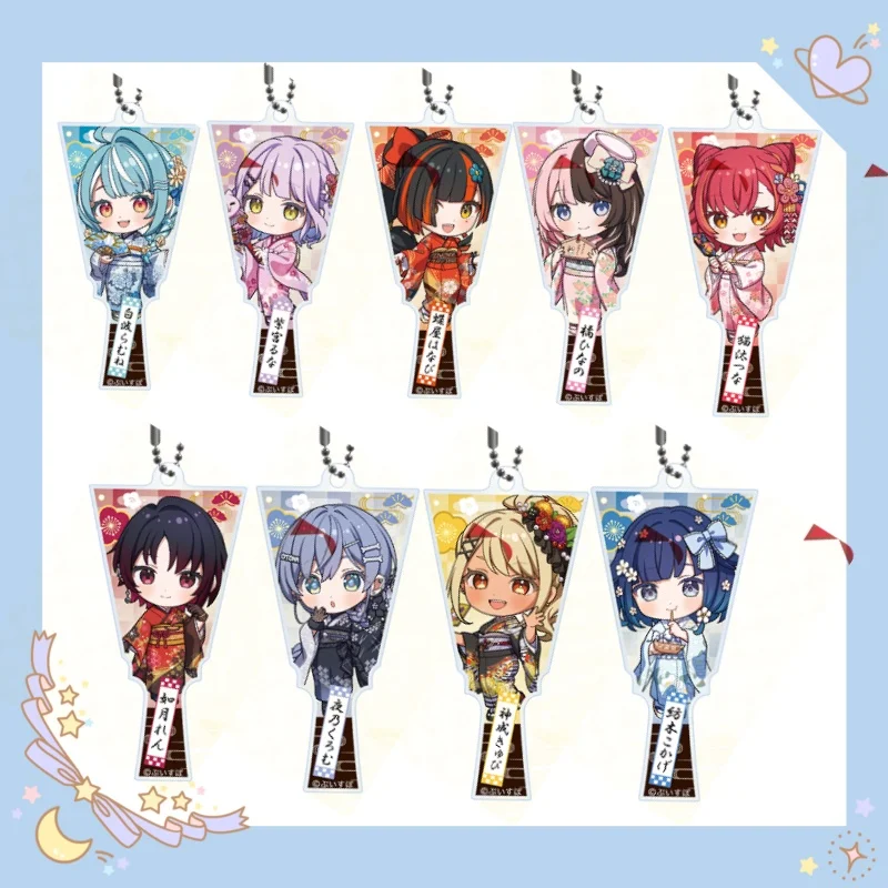 

New style Anime VSPO! SHOWDOWN KeyChain Men Women Key Chain Acrylic Key Ring Keychains Pendant Party Gift Accesorios Jewelry