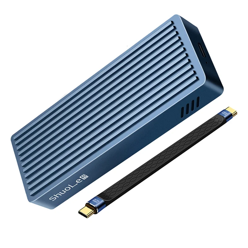 

Exquisite-External Drive Case For 40Gbps USB 4.0 M. 2 NVME SSD Enclosure For Thunderbolt 3/4 USB-C 2280/60 42/30