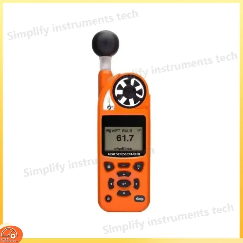 5400 Anemometer Wind Speed Meter Thermal Stress Tracker WBGT Heat Index Monitor Professional Weather Station for