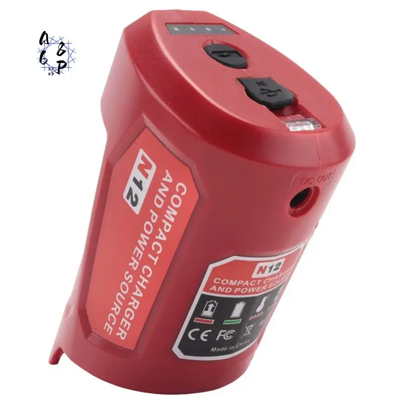 A68P-N12 Battery Power Source Adapter For 12V Battery Power Wheel Adapter With 12V DC Port USB2.0 Port