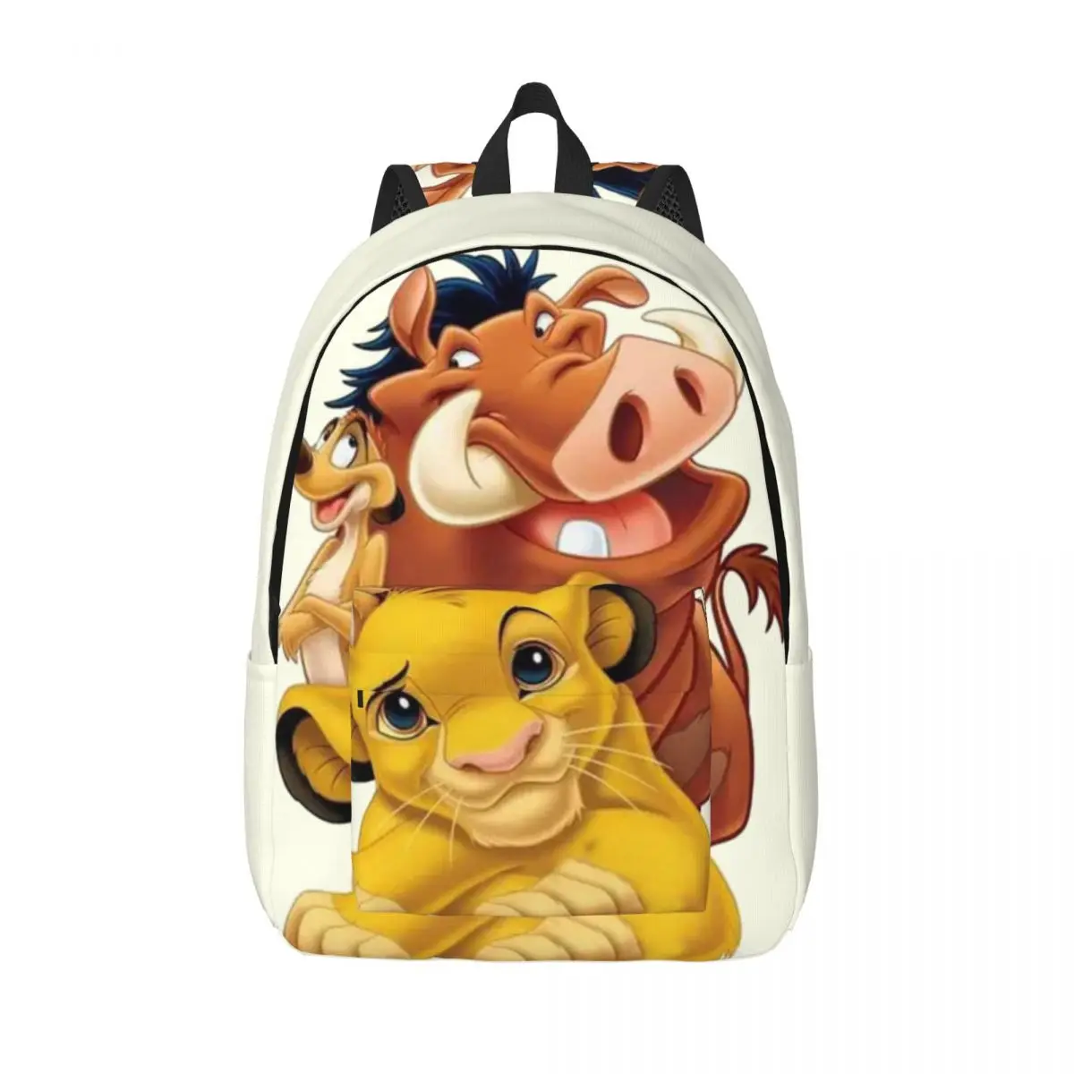 Journey Simba Timon And Pumbaa Classic Multi Compartment Lightweight Disney｠The Lion King｠Film Bag Students Bags Birthday