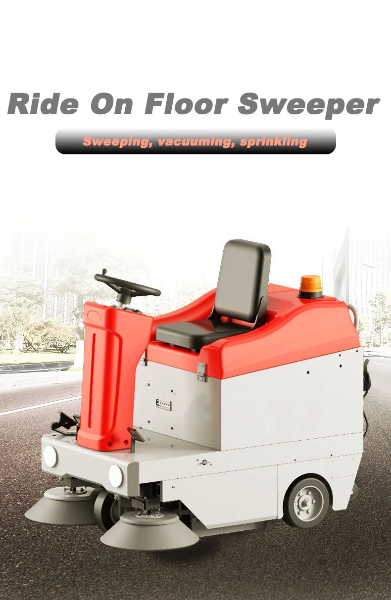 Magwell PB155 2024 best-selling battery-powered ride-on floor sweeper machine