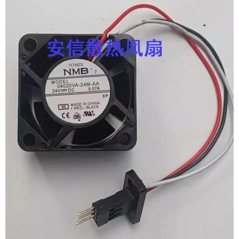 Новый Кулер Для процессора NMB 04020VA-24M-AA Fanuc, вентилятор охлаждения 24 В 0,07 а 40*40*20 мм