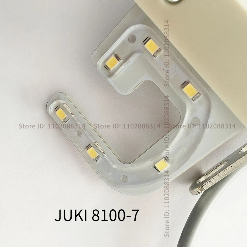 JUKI 8100-7 LED Reverse Switch Assy Original Reversing Light with Cable 6 Lamp Beads Industrial Sewing Machine Parts 401-30874