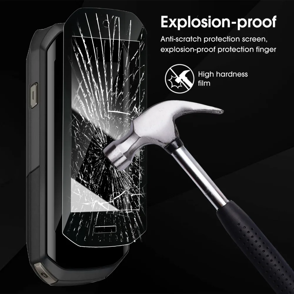 1-3PCS 3D Curved Tempered Glass for Garmin Edge 1050 Screen Protector Anti-Scratch Hardness Protective Film for Garmin Edge1050
