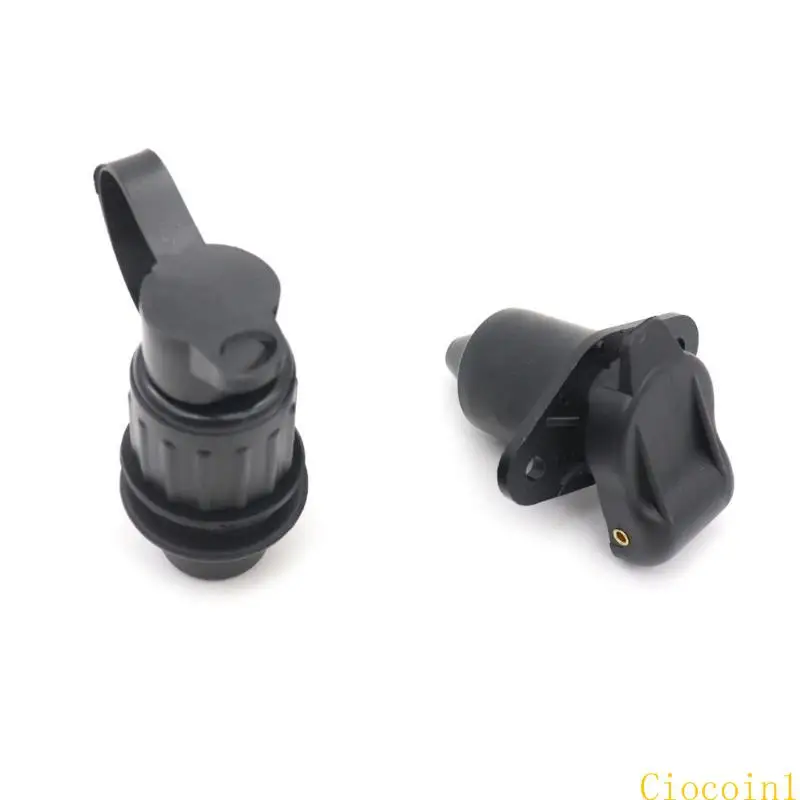 

Y1UB 3 Pin Towing Adaptor Trailer Caravans Truck Towbar Car Plug Adapter 12V Waterproof Electric Socket Connector