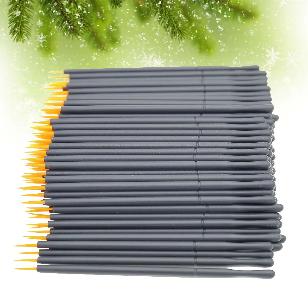 

100pcs Disposable Eyeliner Applicator Thin Tip For Eyelash Lip Liner Liquid Makeup Tools Wand Eye Makeup Tools