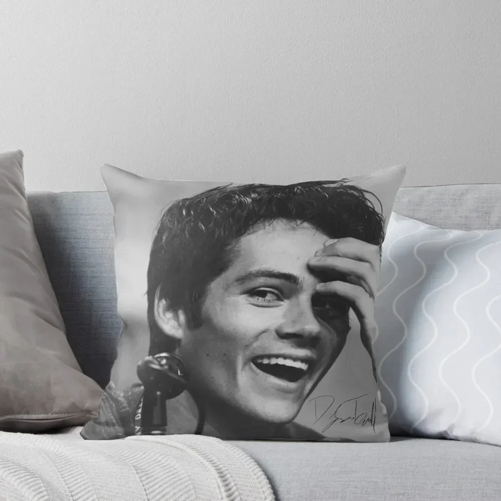 Dylan O’Brien Throw Pillow Cushion Cover Luxury Christmas Pillow Cases Sofa Cushion Cushions For Children Pillow