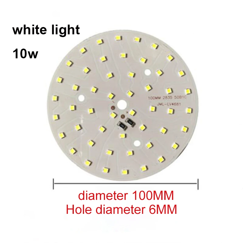 DC 5V usb fuente de luz redonda SMD 5730 LED chip cuentas lámpara 2w 3w 5w 10W superficie regulable bombilla de un solo color DIY blanco cálido