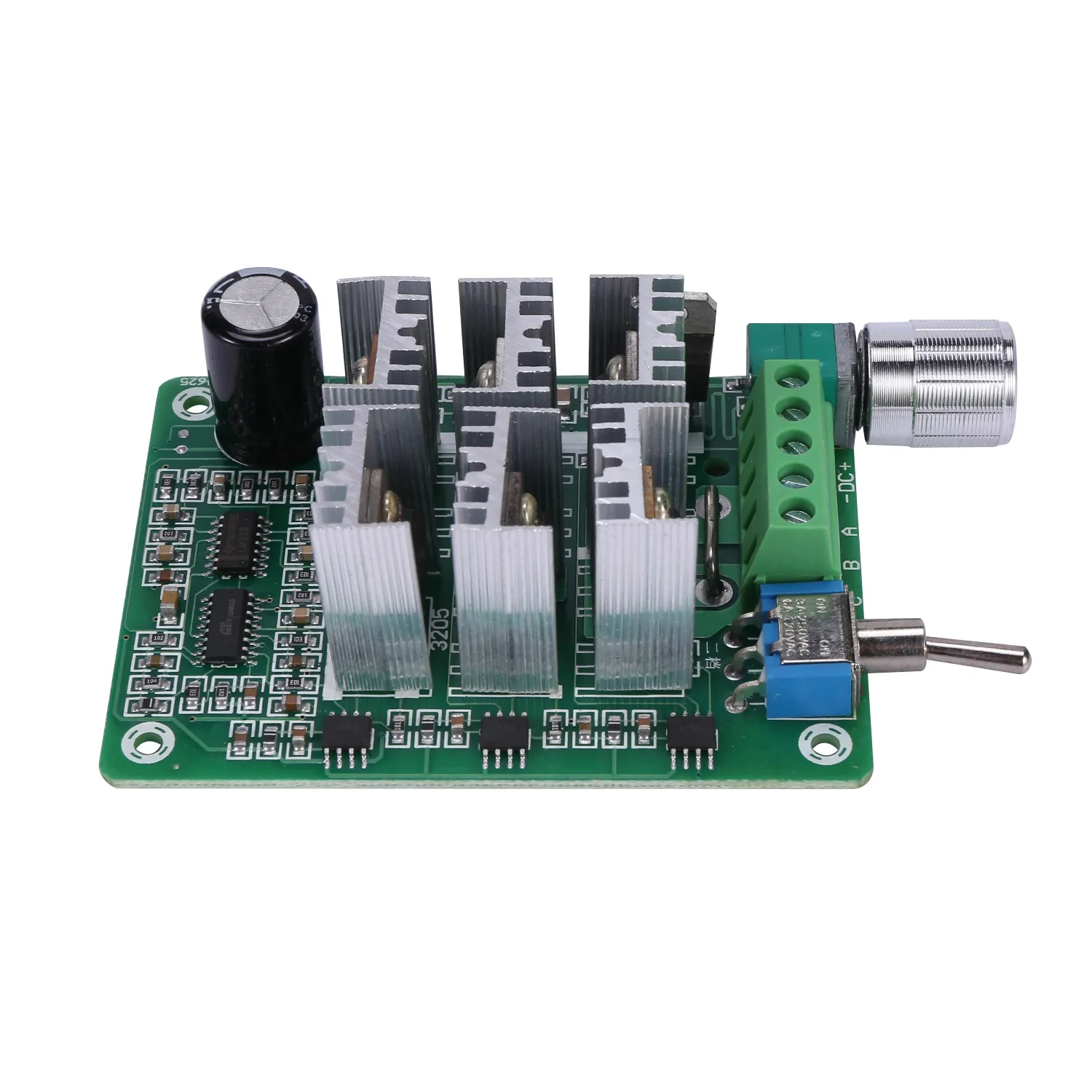 BLDC Three-Phase Sensorless Brushless Motor Speed Controller Fan Drive DC 5-36V