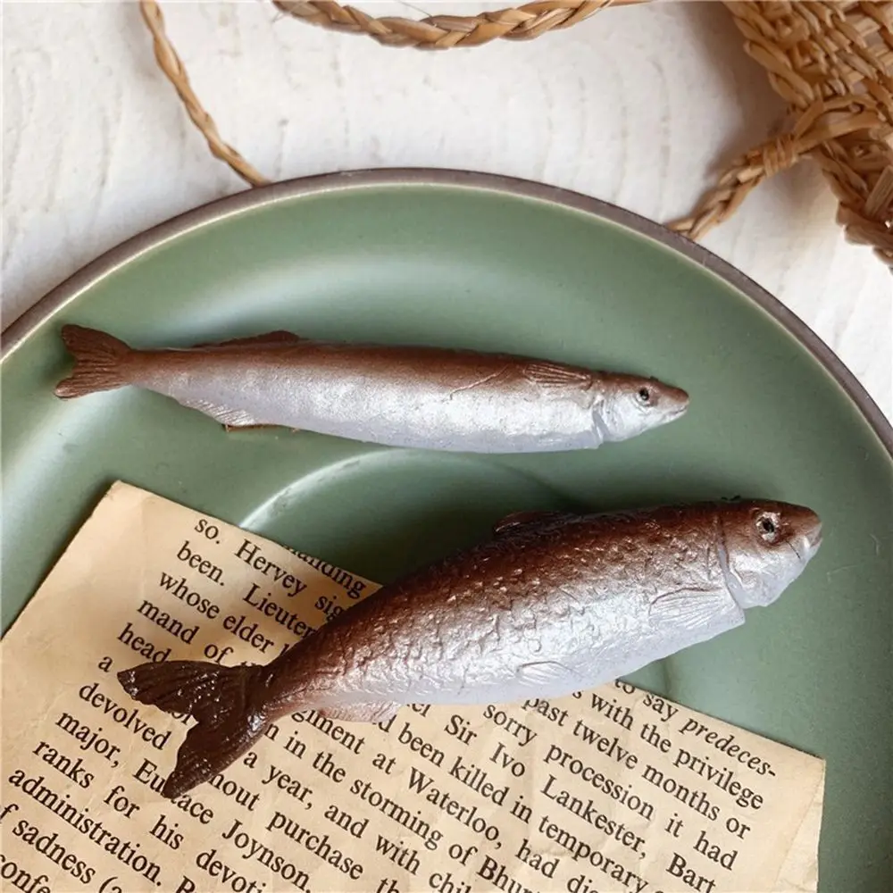 

Personality Funny Headdress Creative Simulated Food Dried Fish Hairpin Headwear Women Hair Clip Korean Style Barrette