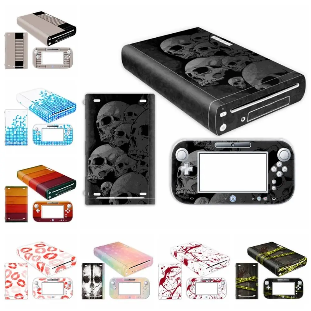 Vinyl DIY Protective Cover Game Console Decor Skin Stickers Decal For Nintendo|Wii U