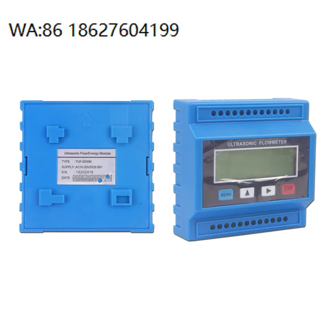 TUF-2000M Clamp On Ultrasonic Water Flow Meter RS485 Modbus Liquid Flow Measuring Tool
