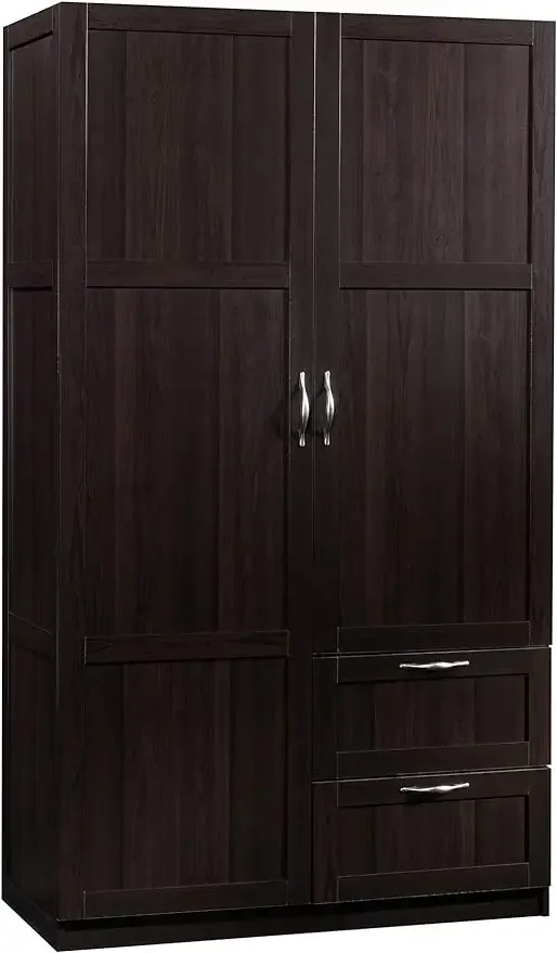 

Miscellaneous Wardrobe/Storage Pantry cabinets with Adjustable Shelf,L: 40. 00" x W: 19. 45" x H: 71. 10", Cinnamon Cherry