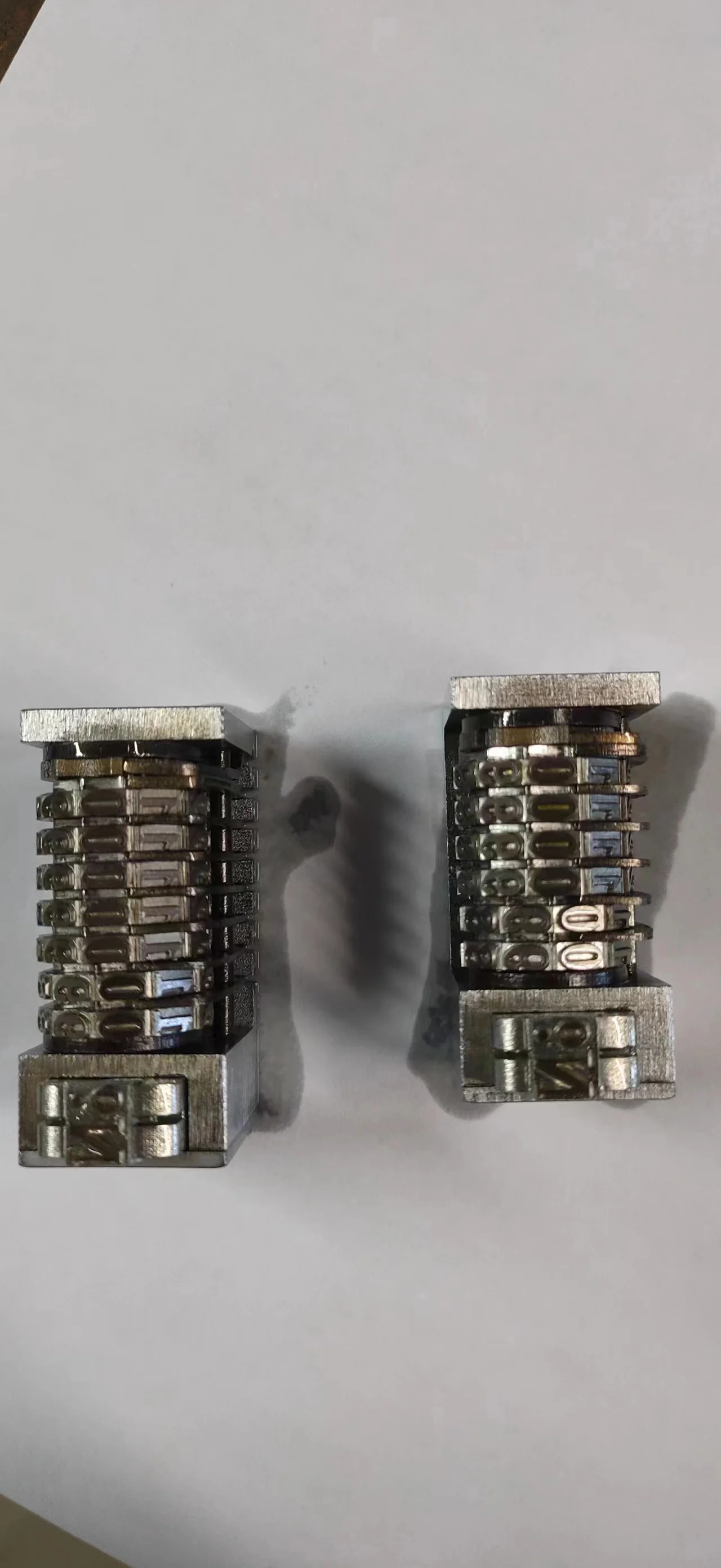 

6 Digits Full Stainless Steel Numbering Machine Forward Number Coding 4X8 Cicero Top Quality