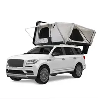 3-4 Person Car Roof Tent Roof Top Tent Hard Shell Side Turn Outdoor Camping Tent customcustom