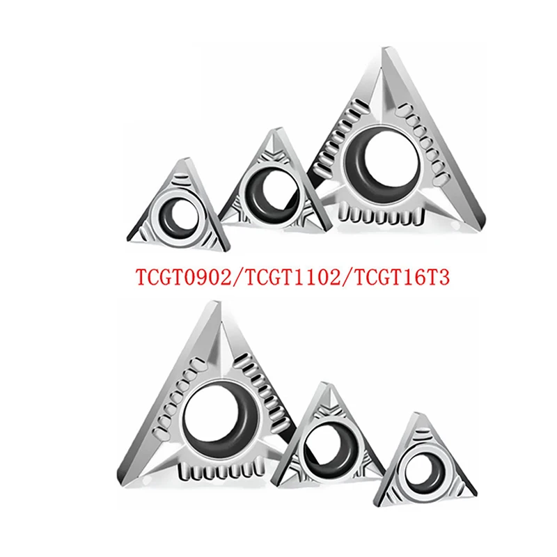 TCGT16T302 TCGT16T304 TCGT16T308 TCGT110202 TCGT110204 TCGT110208 Hartmetall-Einsätze TCGT Aluminium-Schneidklinge Fräswerkzeug – Detail 5