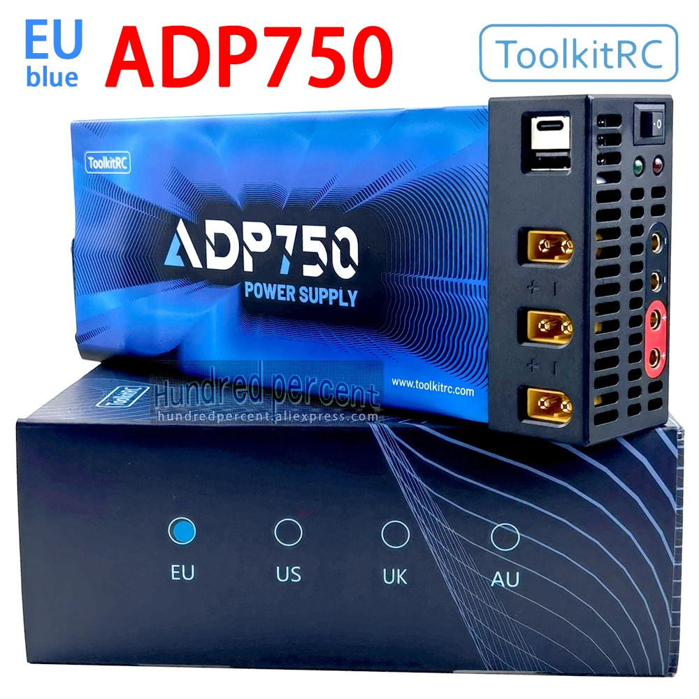 

ToolkitRC ADP750 адаптер питания синий 750 Вт DC12V 62.5A XT60 подходит для модели автомобильного дрона M8D M9 M6D M7 M8P интеллектуальное зарядное устройство постоянного тока