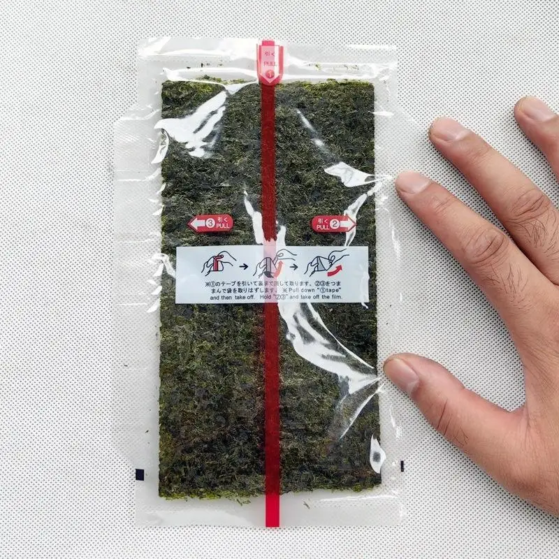 New 20/100 Pcs Triangular Rice Ball Packaging Bags Nori Seaweed Onigiri Sushi Easy Tear Portable Bento Supplies