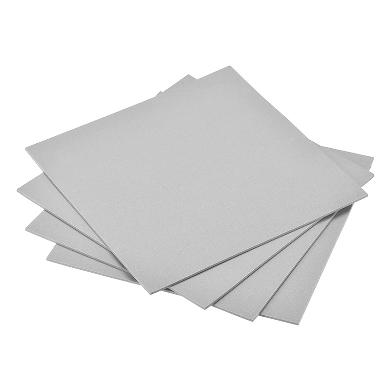 4pcs 3mm Grey EVA Foam Sheets Spone Foam 10x10 Inch Craft EVA Sheets DIY Handmade Model Making Material