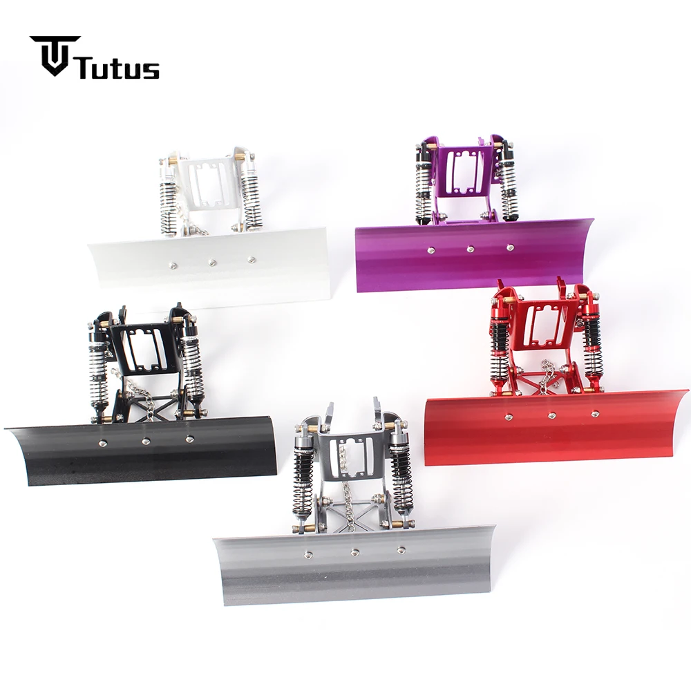 

Metal Electronically Adjustable Snow Shovel Modification Accessories for 1/18 TRX4M RC Climbing Car Sand Shovel Upgrade Parts