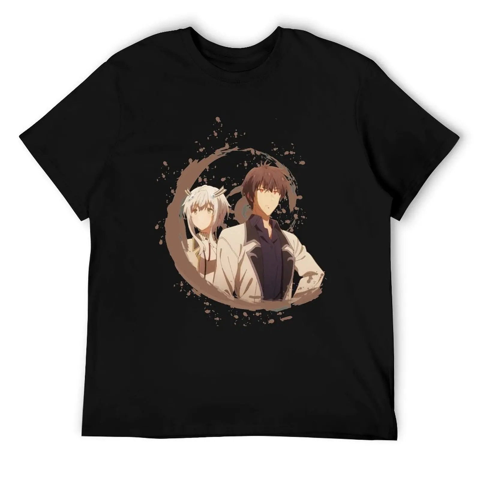 

The Misfit Of Demon King Academy - Anos Voldigoad, Sasha Necron, Misha Necron T-Shirt t shirt custom print T-Shirt