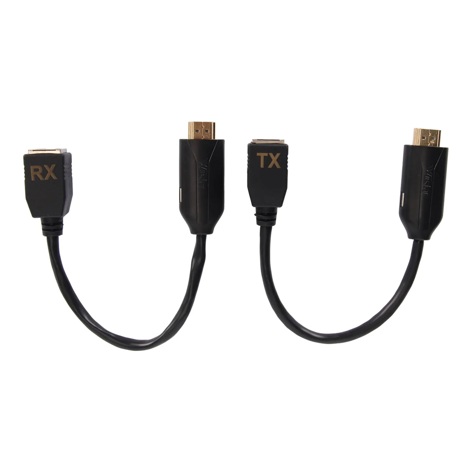 

Мультимедийный удлинитель HDMI-передатчик и приемник с интерфейсом HDMI Стабильный выход 1080p до 60 метров через кабель Cat6