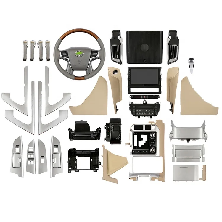 

For Land cruiser 2008-2015 interior upgrade kit LC200 interior Conversion to 2020. Interior facelift kit Car Accessories