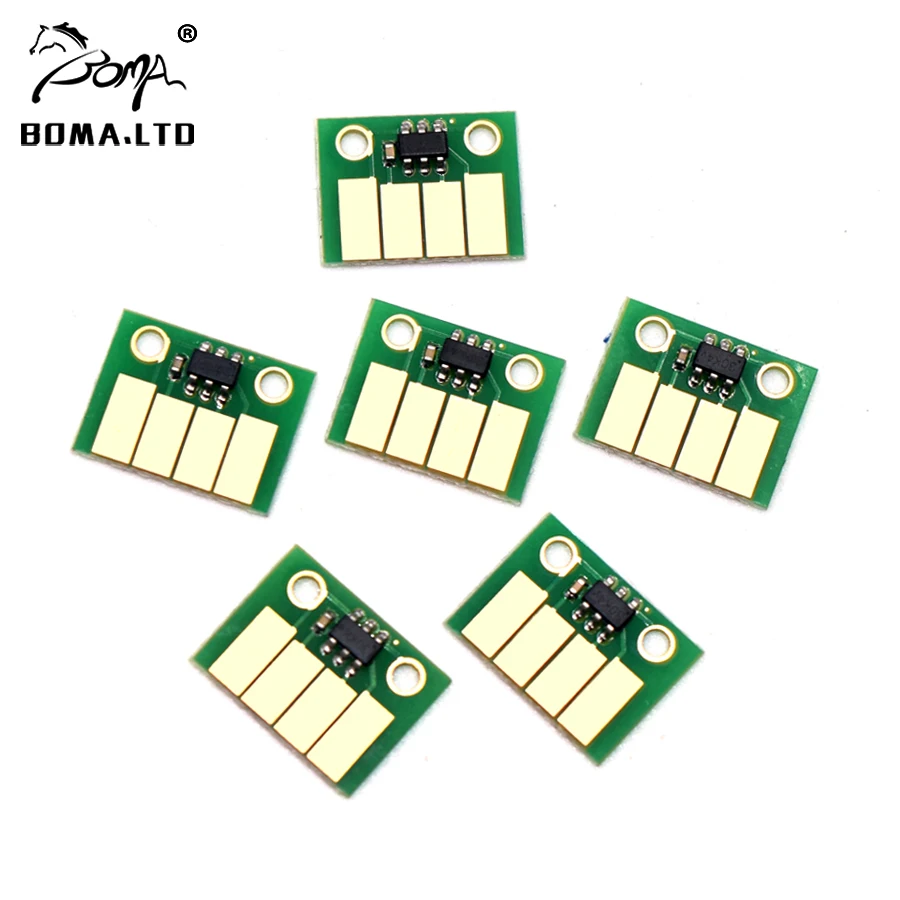 6 Pieces Auto reset ARC Chip For HP 72 Refill Ink Cartridge T610 T620 T795 T1100 T2300 T770 T790 T1120 T1200 T1300 Printer