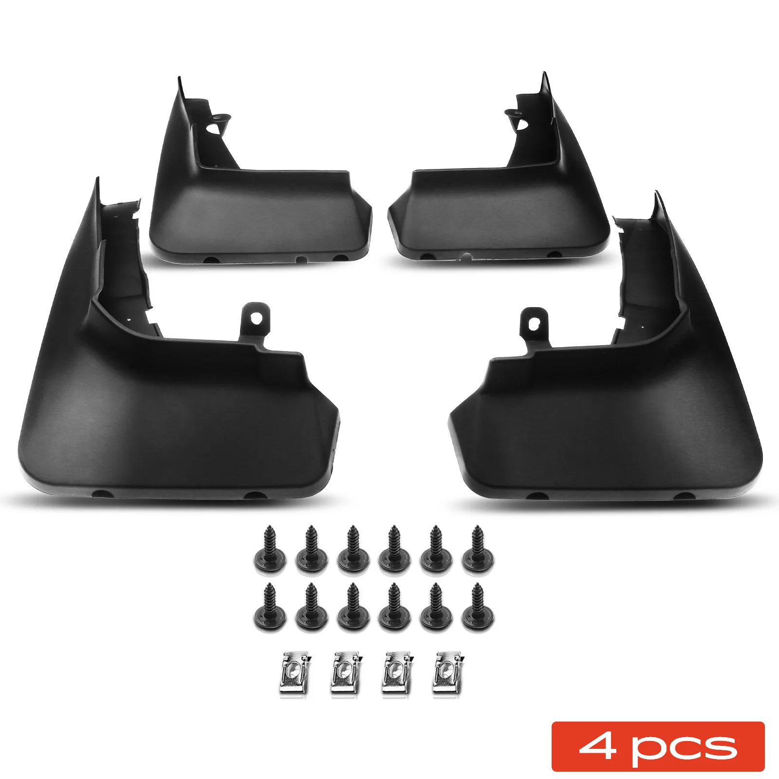 Frankberg 4x spatbord voor en achter voor BMW X6 F96 G06 2019-2023