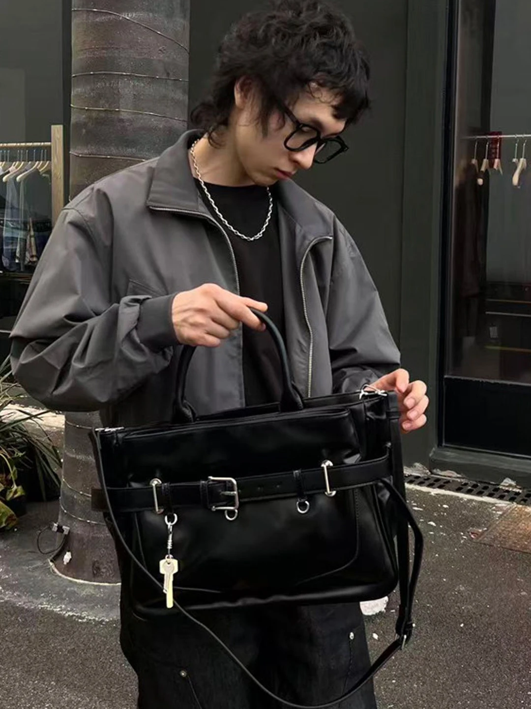 xc-original-retro-single-shoulder-slant-cross-men-women-pu-dark-series-tote-bag-street-style-japanese-personality-briefcase-c
