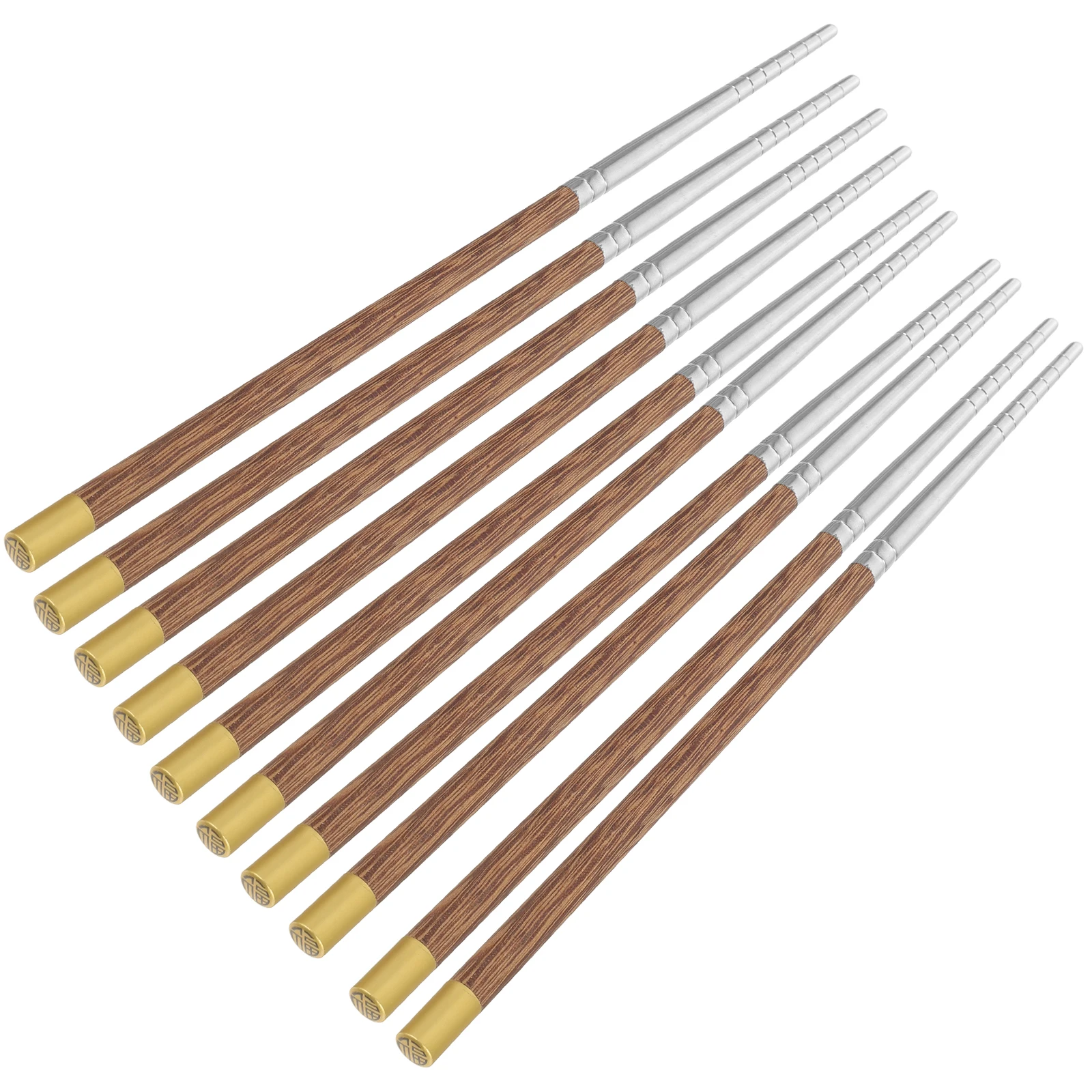 

1 Set Multi-Function Stainless Steel Ramen Chopsticks Compact Reusable Food Dinner Accessories Household Daily Use Small