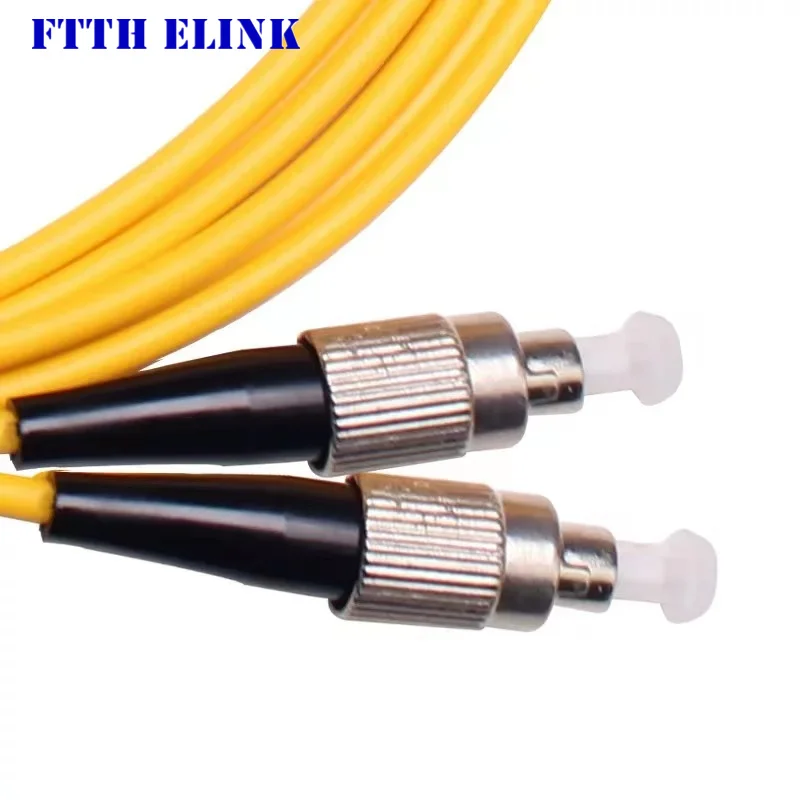 FC-FC dx fiber patch cord duplex singlemode 3.0mm cable 1m2m3m5mtr G652D optical fibre jumper free shipping ELINK 20pcs