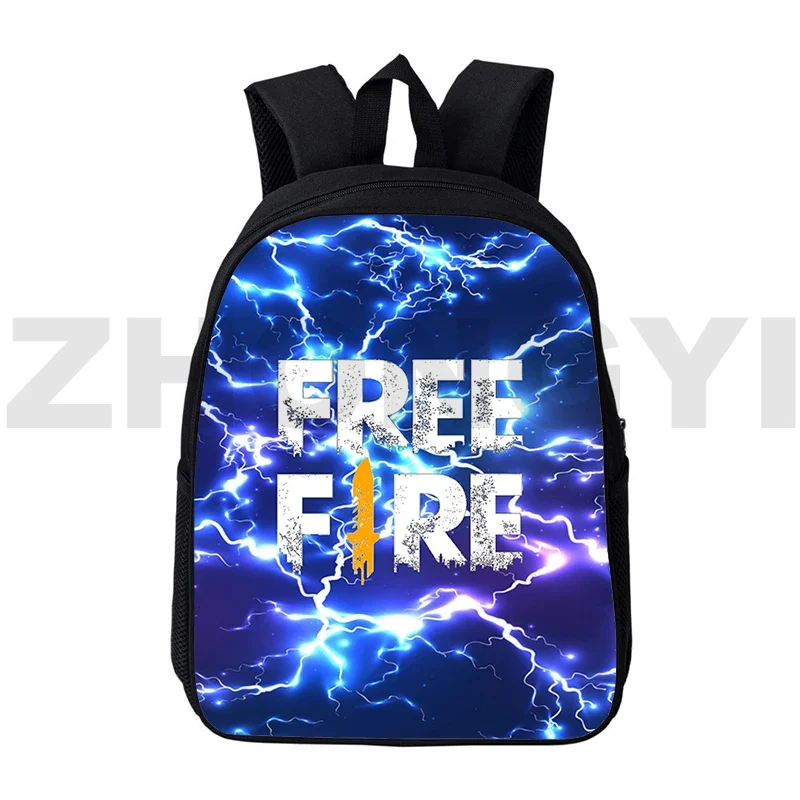 Harajuku 3D Free Fire Garena Bookbag Preppy Style School Back Pack for Boys Girls Laptop Backpack 12/16 Inch Free Fire Knapsack