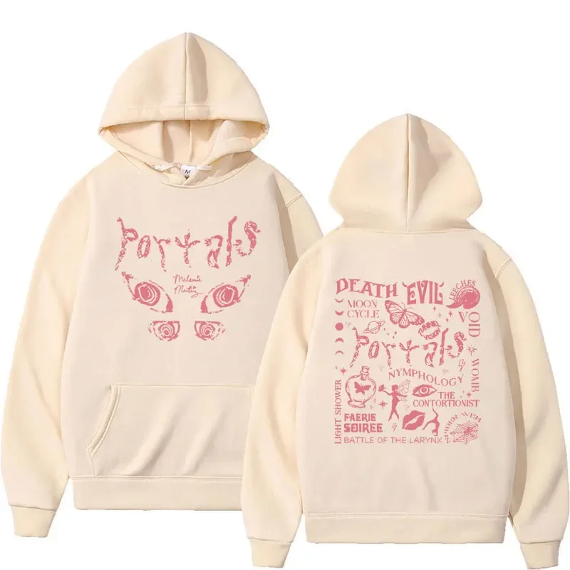 Melanie Martinez Portals Graphic Hoodie Fashion Vintage Men Women Fleece Sweatshirt Album Long Sleeve Streetwear Y2k Pullovers