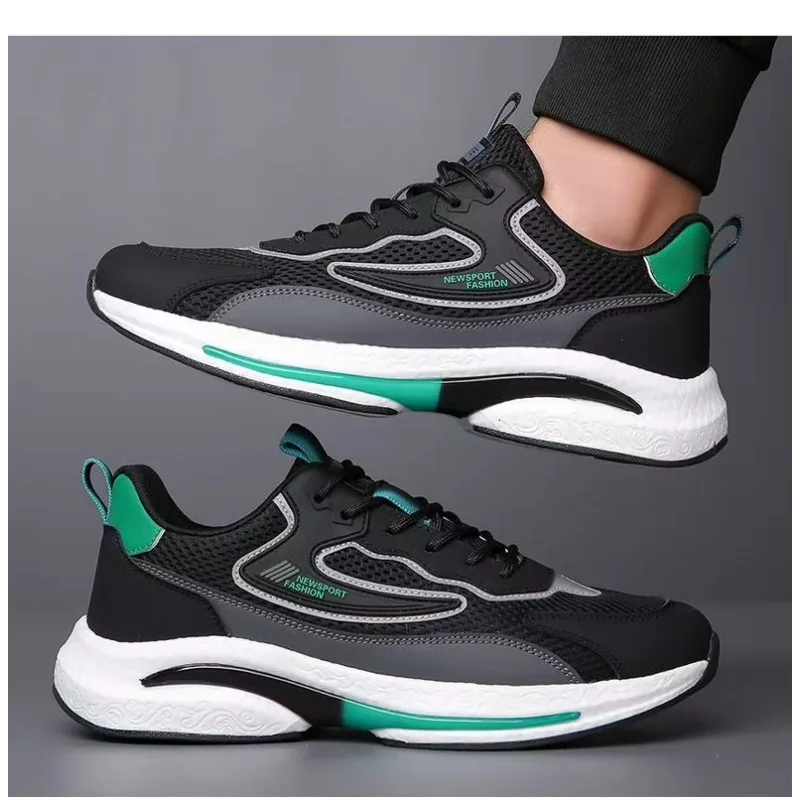 Men Sneakers Comfortable Breathable Men's Mesh Sneakers Soft Sole Casual Running Sports Shoes view 6