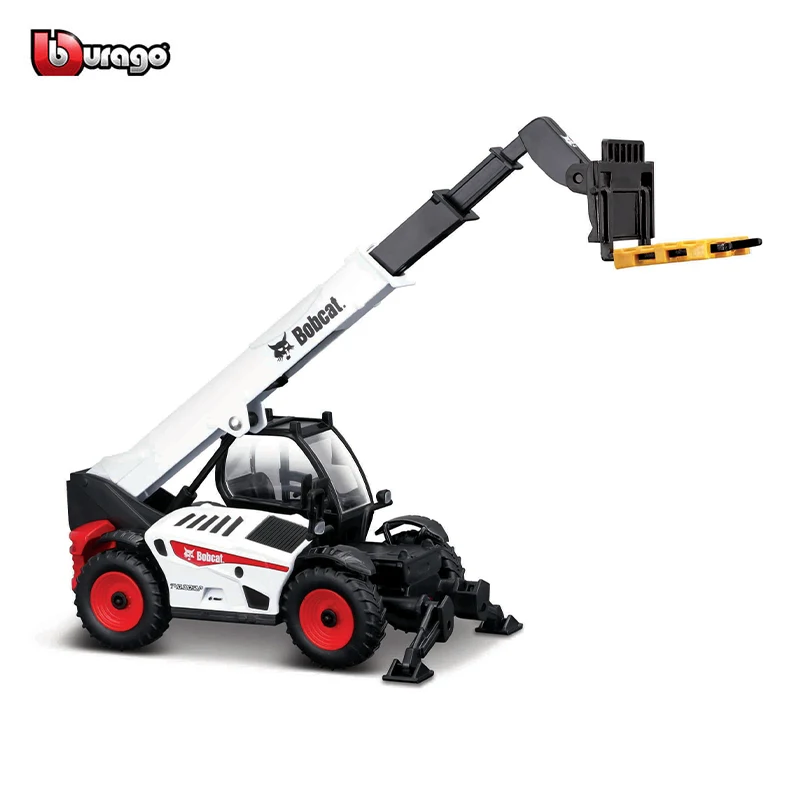 Bburago 1:50 T40.180SLP Telehandler Handler w/Palllet Fork Cars Model Toy Collection Gift