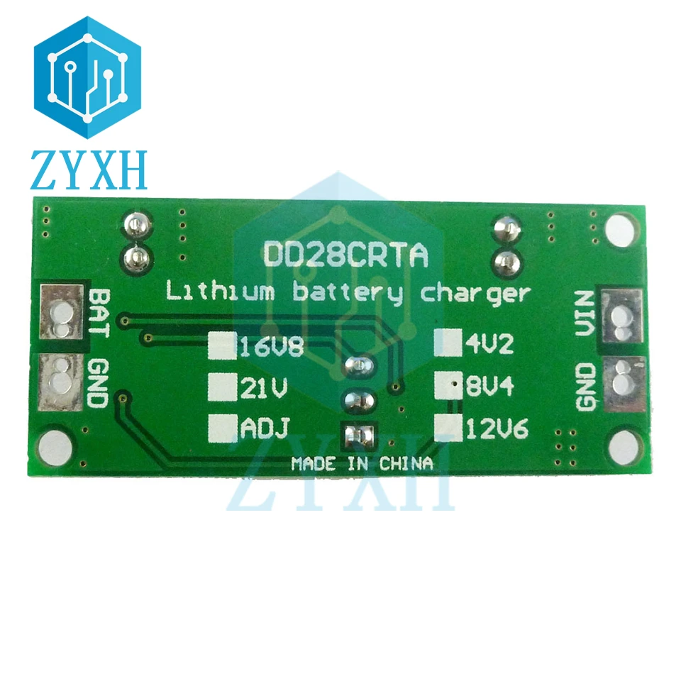 1A 3.7 przeciwko 3.8V 7.4V 11.1V 14.8V 18.5V li-ion LiFePO4 moduł ładowarki do akumulatorów DC-DC przetwornica 6.6-25V do 1.2-23V wskaźnik Led