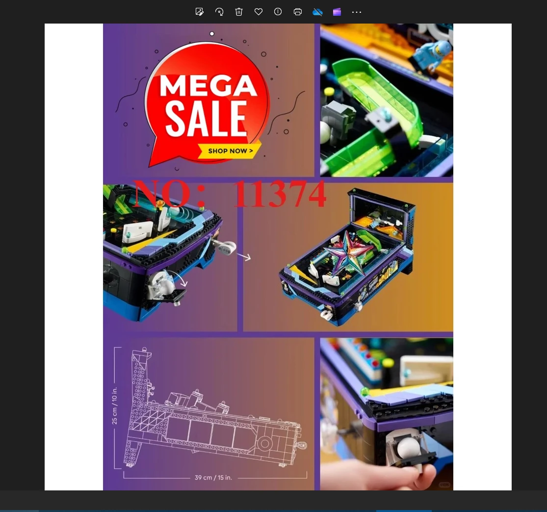 2026 New Retro Game Pinball Toy Model Set 2274 Pieces Playable Arcade Model Adult Holiday Gift