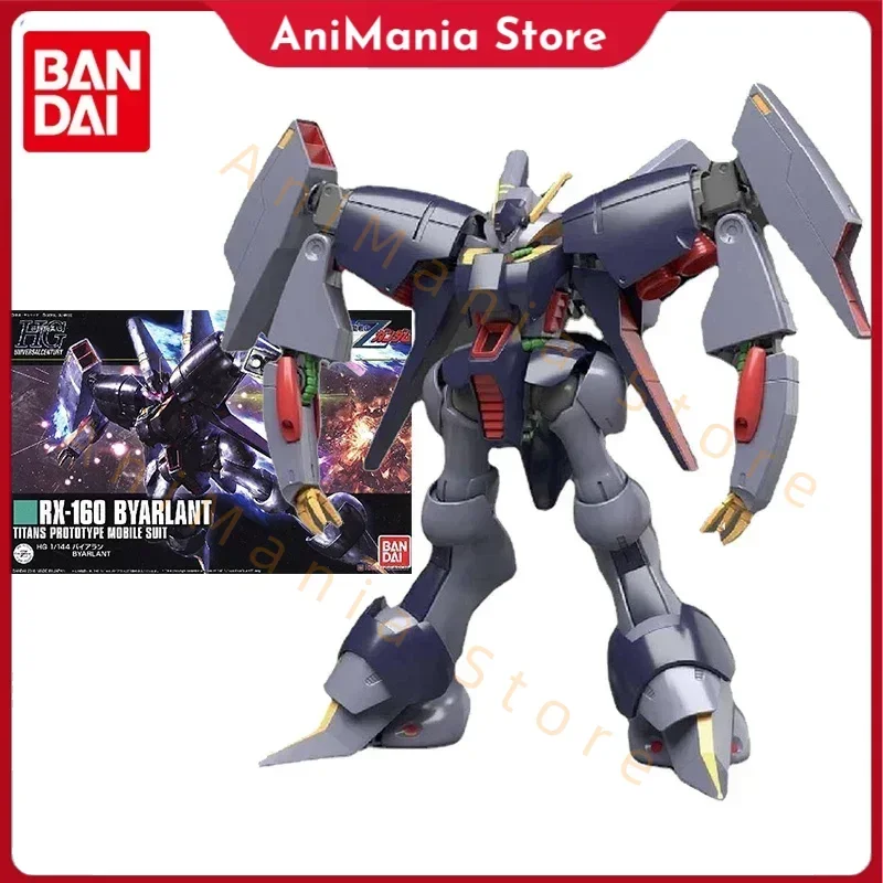 

Bandai Gundam Model Kit Anime Figure HGUC 1/144 214 RX-160 Byarlant Genuine Gunpla Model Anime Action Figure toys for children