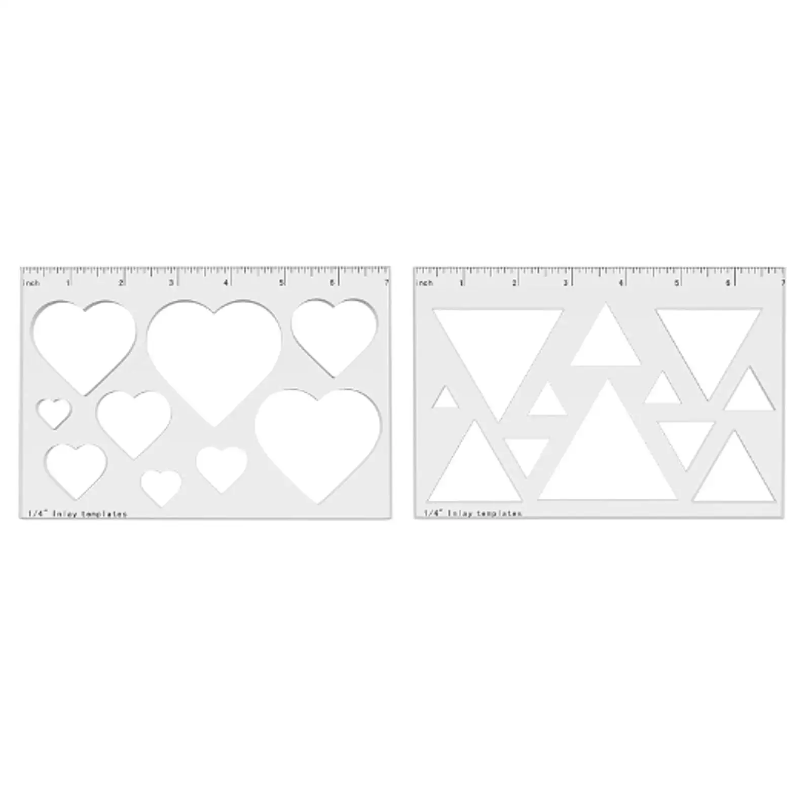 

Woodworking Router Template Portable Easy to Use Professional Inlay Template