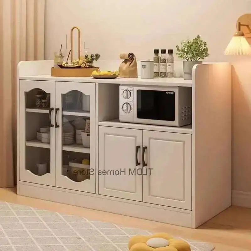 Armário de cozinha aparador casa vitrines sala estar armário aparador exibição aparador móveis cozinha cy50kc armazenamento