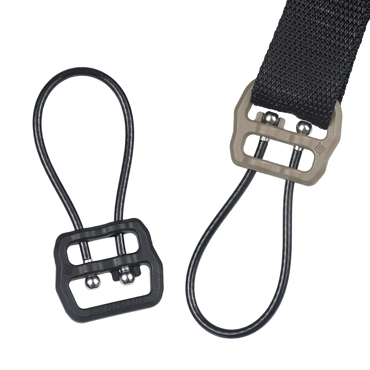

Tactical Wire Loops U Loop Gun Sling Mount Adapter Swivel Hooks Connection Gear Metal Buckle 1" 1.25" Wide Hunting