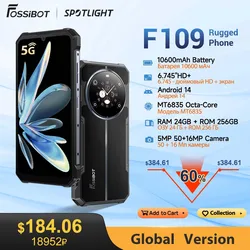 FOSSIBOT F109 Telefono robusto 10600mAh 6.745 