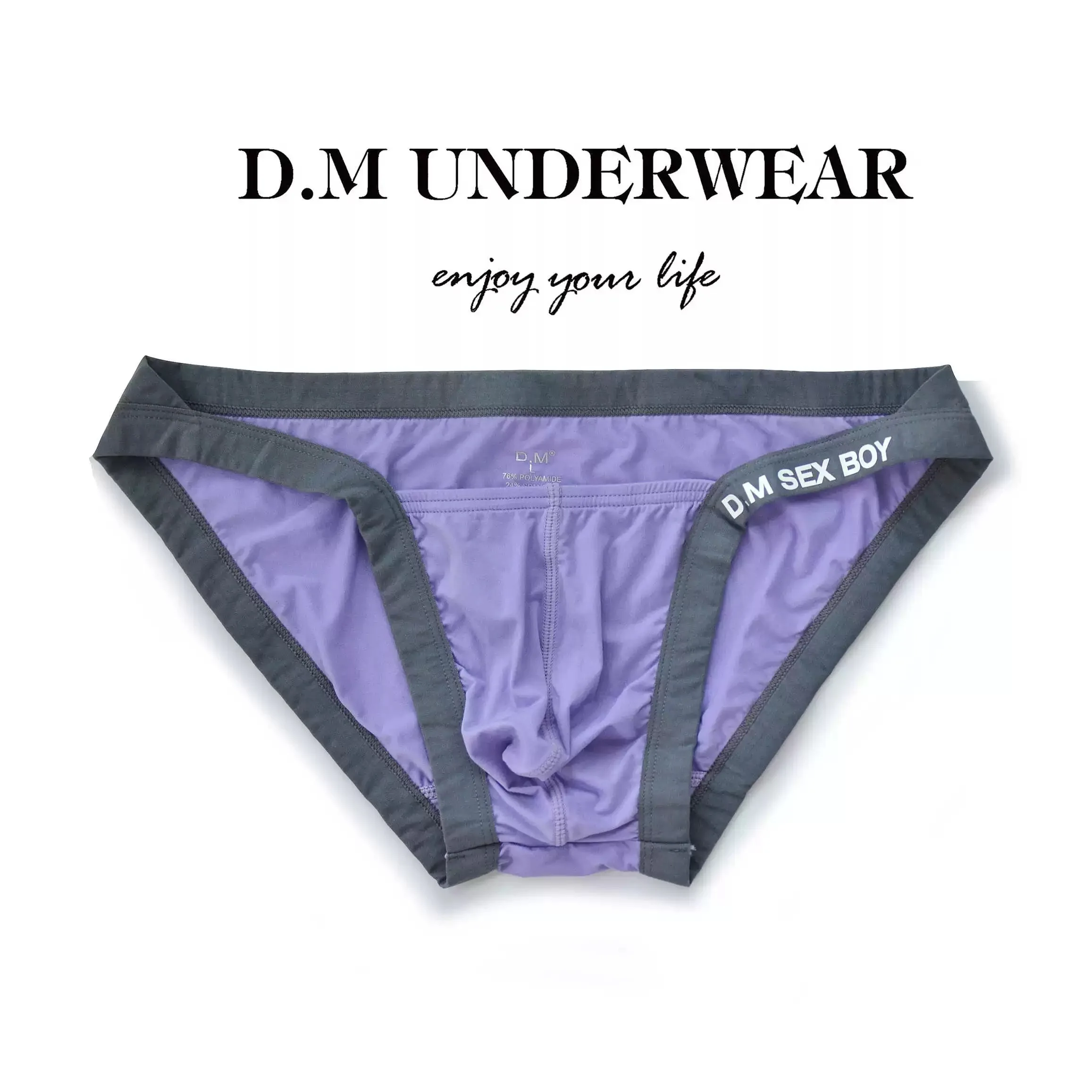 

Men's Underwear Low Waist Personalized Triangle