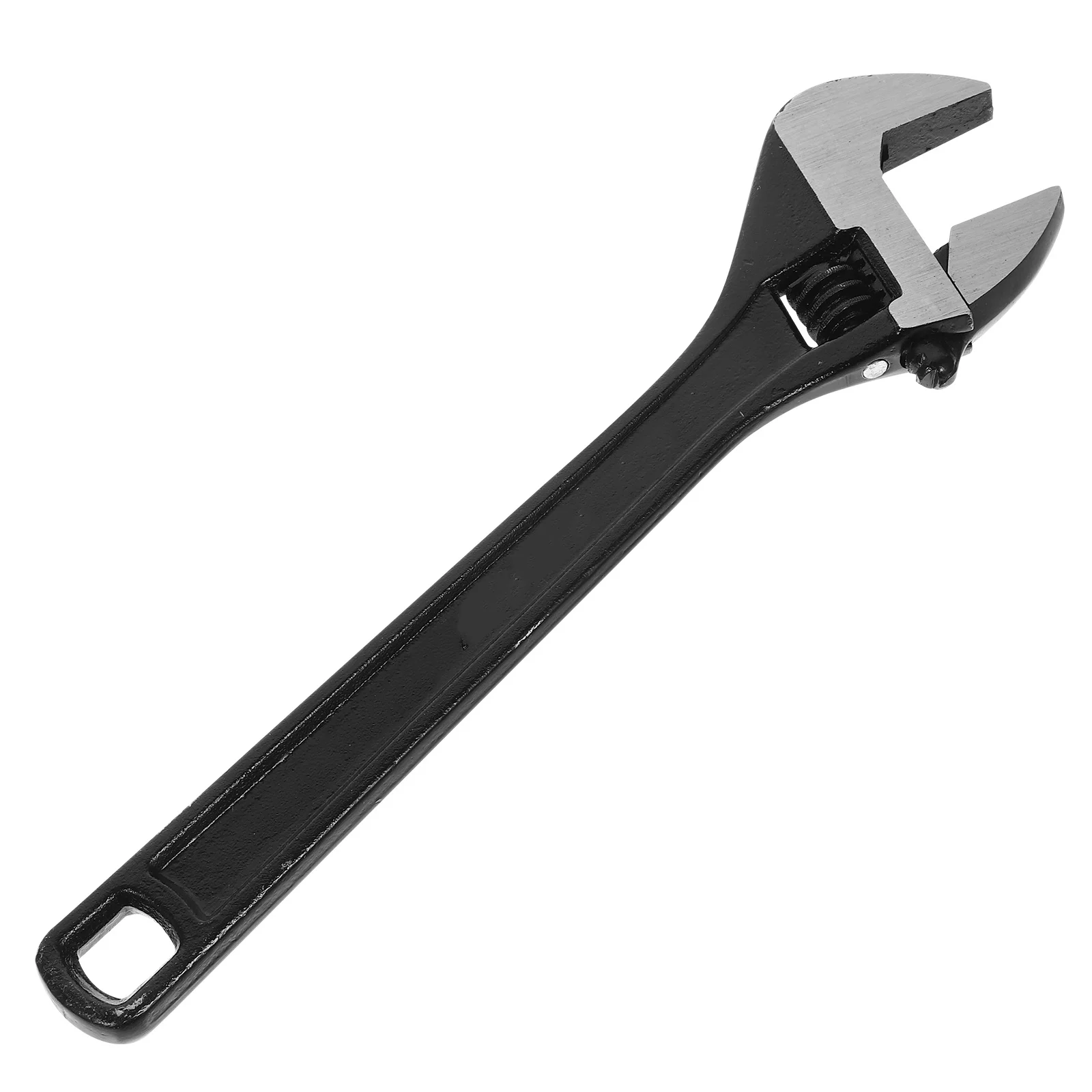 

Wide Opening Adjustable Wrench 30Mm Jaw Capacity Versatile Use Comfortable Grip Sturdy Trustworthy Forged Wrench Home Repair
