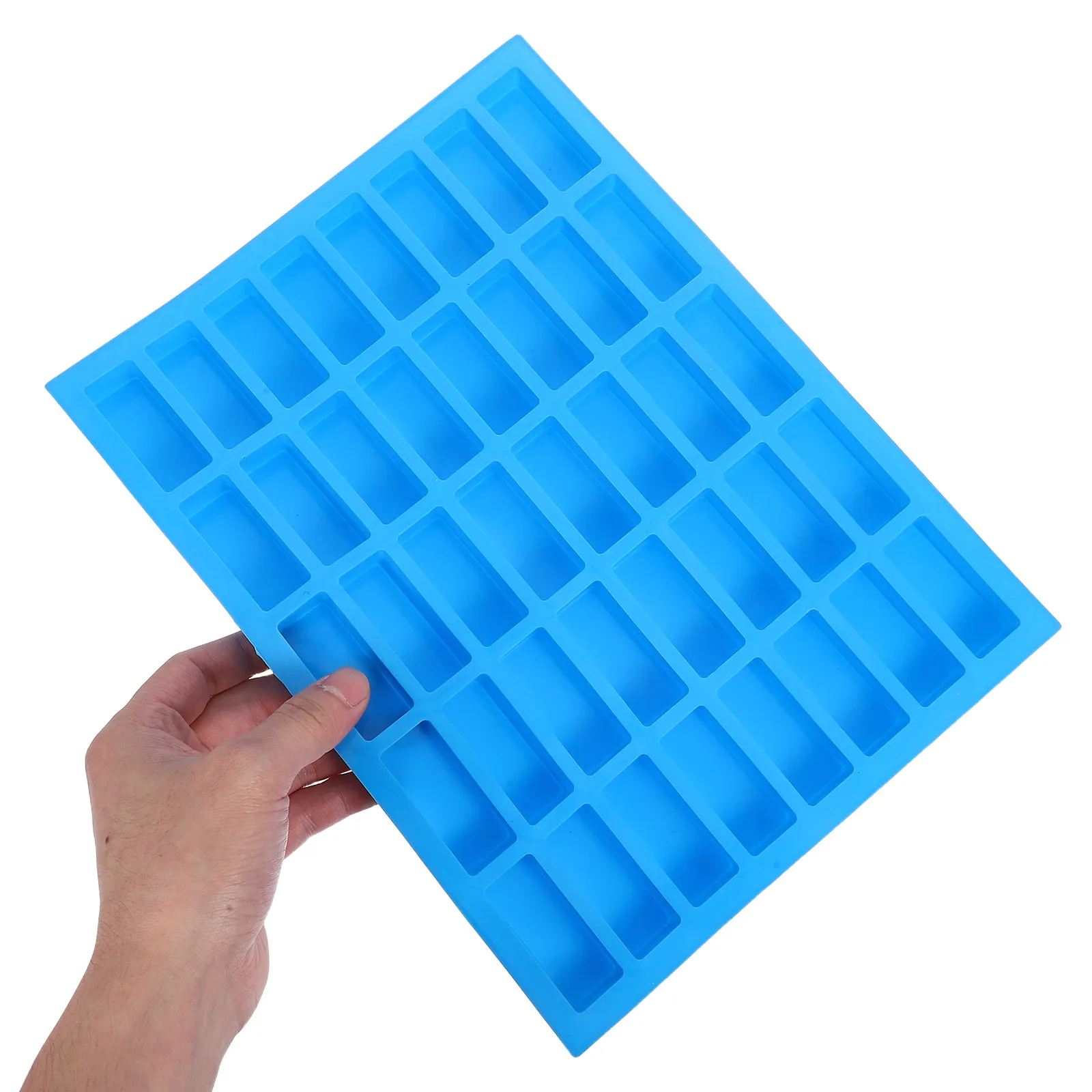 

2pcs Chocolate Cake Molds Silicone Baking Tools Cookies Candy Ice Cubes Pastries DIY Rectangle Truffle Molds Practical Design