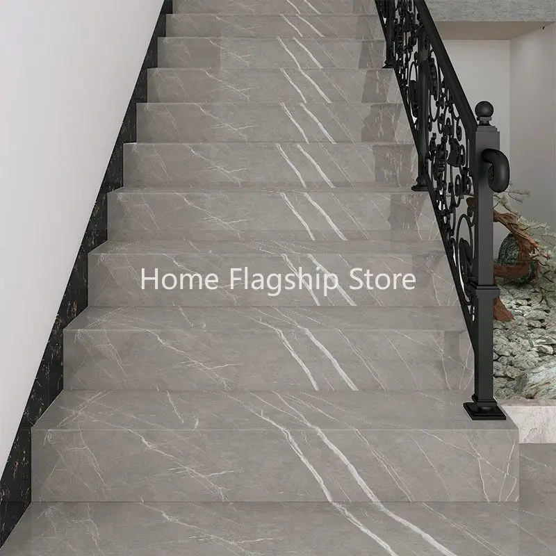 

Imitation Marble Pvc Self-adhesive Twill Anti-skid Stair Sticker Living Room Porch Stair Decoration Waterproof Tile Sticker