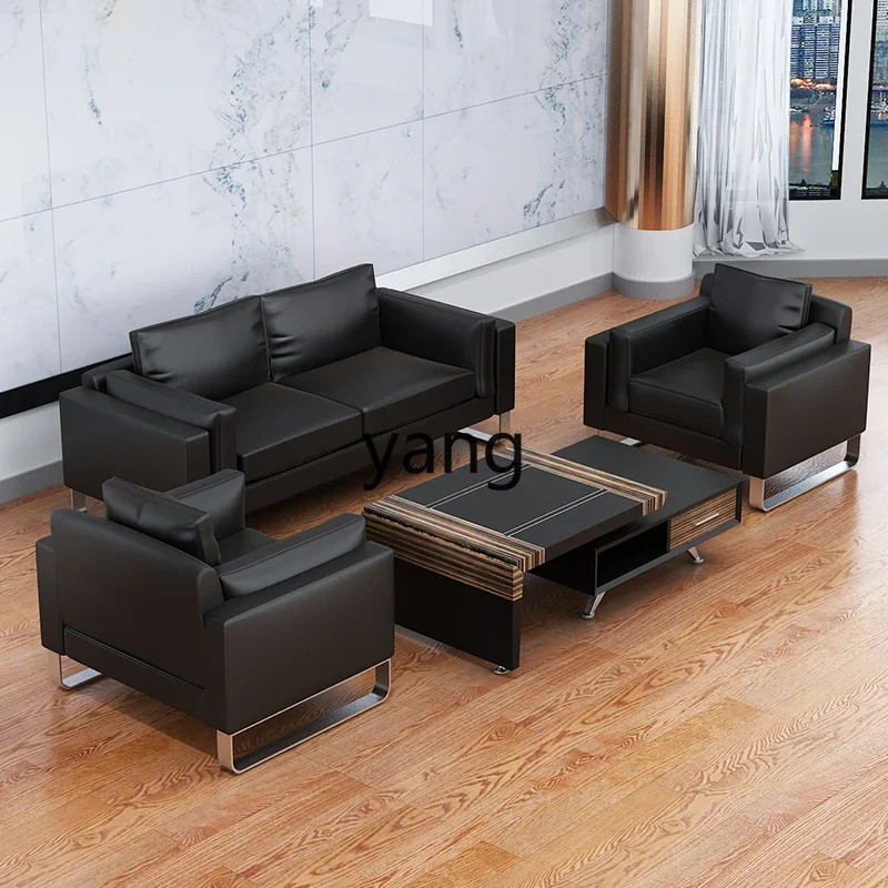 LMM office sofa coffee table combination simple modern office furniture fashion guest