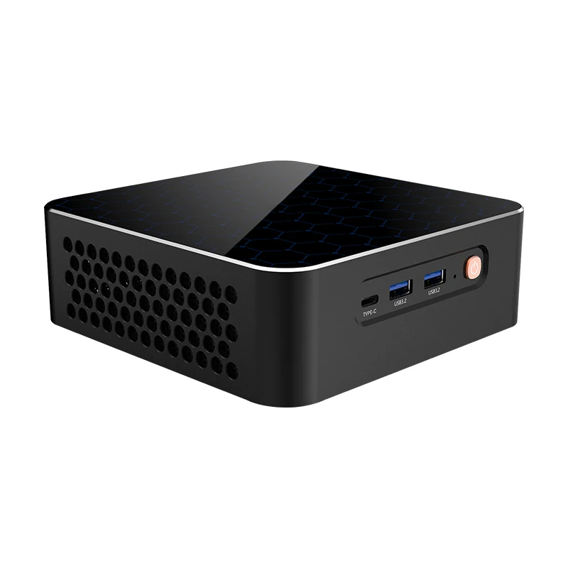 XCY-Mini PC AMD Ryzen 5 6600U R7 7840HS R9 7940HS, 2 emplacements DDR5, 2 SSD M.2, PICE4.0, Windows 11, WiFi6, BTpig, Type-C, USB 4.0, 8K